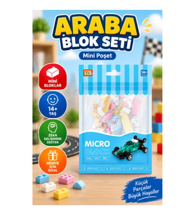 LZ8623 LOZ Araba Blok Seti Mini Poşet -canrodi life