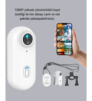 1080P Suya Dayanıklı Aksiyon Spor Kamerası 120° Geniş Açı Wifi Destekli