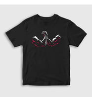 Presmono Unisex Çocuk Siyah Arm Wrestling Bilek Güreşi T-Shirt 495398tt