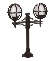 AVONNI BSU-68080-2BSY-OP Siyah Boyalı Dış Mekan Aydınlatma E27 ABS Polietilen Cam 60x20cm
