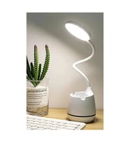 auhma Atl-5 Şarjlı Dokunmatik 24 Led Çalışma Okuma Işığı Masa Lambası Beyaz
