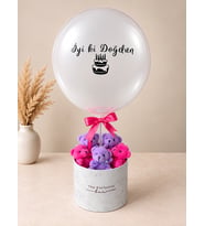 İyi ki Doğdun Ayıcık Balon Kutusu The Exclusive Box