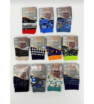 BERRAK 4480 ERKEK PENYE DESENLİ LİKRALI BOXER 10 ADET (Çok Renkli)