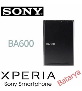 Sony Ericsson BA600 Batarya Sony Ericsson Ba-600 Xperia U St25i St25 Uyumlu Yedek Batarya