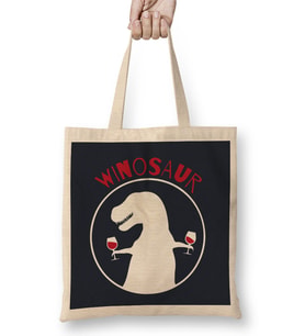 Winosaur Bez Çanta Uzun Saplı