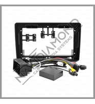 ÖZER ELEKTRONİK  FIAT DUCATO 2021-2022 ANDROİD TEYP ÇERÇEVE (9 INCH) - SOKET - CANBUS (Renksiz)