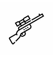 AWP Araba Sticker siyah 15x13 CM (Siyah)