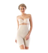 Emay 3200 Kadın Seamless Boxer Pantolon Korse Sİyah