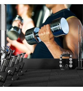 Spor Fitness Salonu Duvar Kağıdı