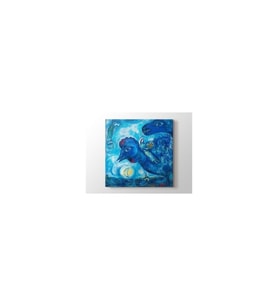 DBSanatevi Marc Chagall - Le Reve De Chagall Sur Vitebsk Tablo 70 X 70 Cm