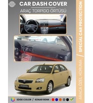TOYOTA AVENSİS T250 (2003-2008) KAPAKLI Torpido Örtüsü Ön Göğüs Halı Tam Uyum