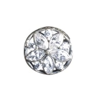Nur Silver Çiçekli Gümüş Charm NUR-BL00014