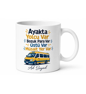 Minibüs Sürücüsüne Ayakta Yolcu Bozuk Para Üstü Müsait Yer Kupa Bardak Hediye