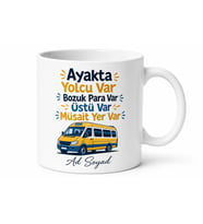 Minibüs Sürücüsüne Ayakta Yolcu Bozuk Para Üstü Müsait Yer Kupa Bardak Hediye