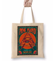 Pink Floyd Dark Side Of The Moon Bez Çanta Uzun Saplı