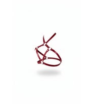 Mulvxbrf Brf02 Kırmızı Göğüs Harness Deri Halka Detaylı Vücut Aksesuarı - Brf231 (Mulvix)