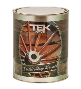 TEK VERNİKLİ AHŞAP KORUYUCU RENKSİZ 2,5 LT