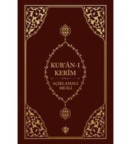 Kuranı Kerim Açıklamalı Meali Cep Boy Metinsiz
