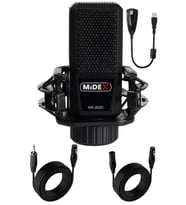 Midex MX-2020 Condenser +48V Stüdyo Ses Kayıt Mikrofonu