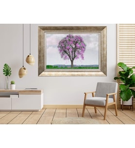 Gümüş Çerçeveli dekoratif Tablo as1014