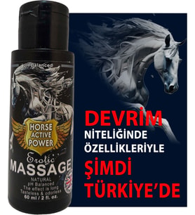 Miyolife Horse Aktive Power Desire-Increasing Effect, Istek Artıran Masaj Yağı 60 ml