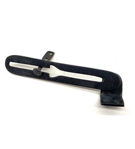 Antika Tarz Dekoratif Pirinç Vasistas Makas - 155x24 mm, Oksit