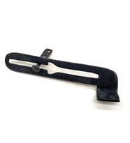 Antika Tarz Dekoratif Pirinç Vasistas Makas - 155x24 mm, Oksit