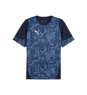 Puma Teamcup Training Jersey Erkek Futbol Tişörtü 65916706 Lacivert