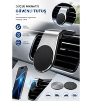 Universal Mini Manyetik Araç Telefon Tutucu Güçlü Mıknatıslı Stand