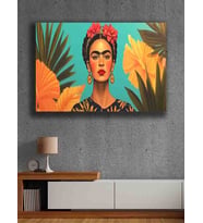 Koç stüdyo Modern tasarım kanvas tablo 50x70 (Çok Renkli)