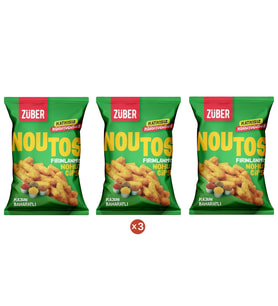Noutos Kajun Baharatlı Nohut Cipsi 55gr (3 ADET)