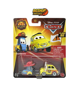 Hot Wheels Disney Pixar Cars - Luigi Ve Guido - Race & Rescue