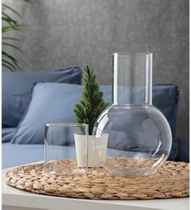 KURE BOROSILICAT 1.3lt BASUCU SURAHI SETI 1 Adet