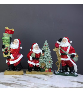 ÜÇLÜ NOEL BABA SET HS500-1