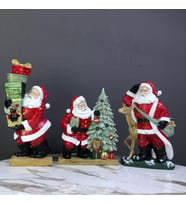 ÜÇLÜ NOEL BABA SET HS500-1