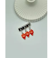Çelik Silver Ateş Karakter Sallantılı İtalyan Charm - 25crm125