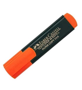 FABER CASTELL TEXTLINER FOSFORLU KALEM TURUNCU 1548 - TEKLİ