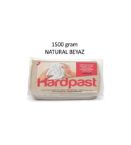 Hardpast Havayla Kuruyan Seramik Hamuru BEYAZ 1500 gr.