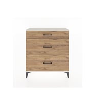 Arges Şifonyer 3 Çekmeceli 88x30x96 Aytaşı-Çam
