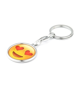 Kalp Gözlü Emoji Anahtarlık ''NewLifePromosyon'' MDL174