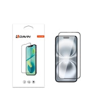 iPhone 16 5D Hayalet Privacy Lüx Dayanıklı Cam Ekran Koruyucu (Siyah)