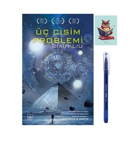 Üç Cisim Problemi - Cixin Liu - İthaki Yayınları - (KALEM VE NOT DEFTERLİ) (Renksiz)