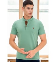 T9560 DEWBERRY T-SHIRT-AÇIK HAKİ