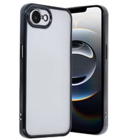 iPhone 16E Kılıf Razer Lensli Silikon - Siyah