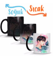 Bts Jungkook Fanart Sihirli Kupa Bardak Porselen