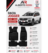 DACIA JOGGER 2022 - 2026 Araca Özel Kauçuk 3D Profesyonel Oto Paspası