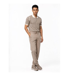Loft Relax Fit Bej Erkek Pantolon Lf2043186
