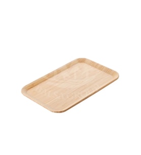 Balsa BLS BMB76 Kahverengi Dikdörtgen Bambu Servis Tepsisi 28x17x1,7 cm (Açık Kahverengi)