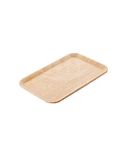 Balsa BLS BMB76 Kahverengi Dikdörtgen Bambu Servis Tepsisi 28x17x1,7 cm (Açık Kahverengi)