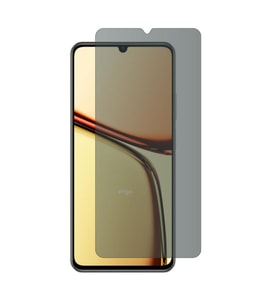 Realme C61 İle Uyumlu Hayalet Ekran Koruyucu Şeffaf (Siyah)